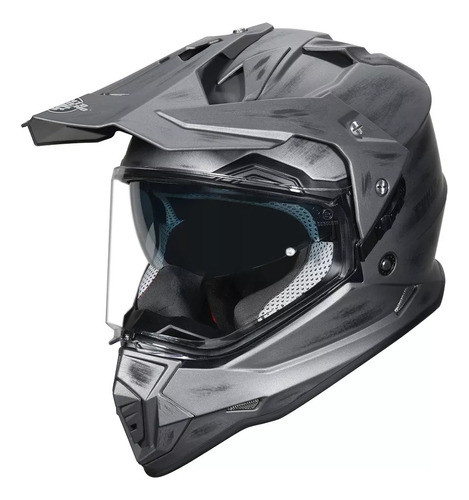 Casco Para Motocross Con Visor Mx 632 Punto Extremo Gmtbk