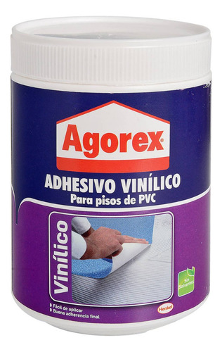 Pegamento Adhesivo Para Revestimientos Agorex Vinilico 900gr