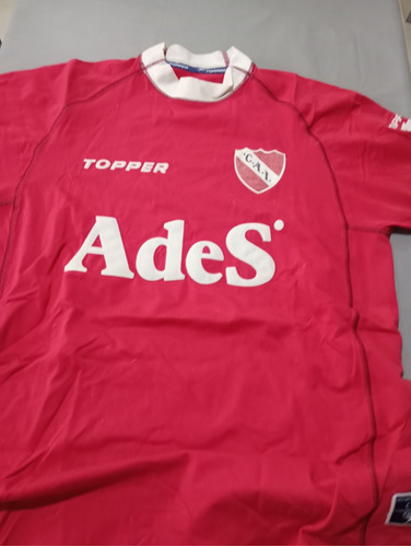 Lote De Camisetas Topper Independiente 