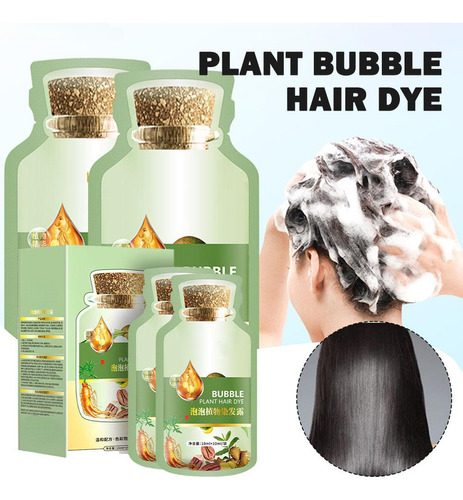 Burbujas Para Colorear El Cabello Con Plantas Naturales, 10