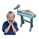 Organeta Piano Karaoke Con Microfono Juguete Niños