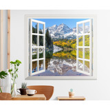 Vinil Adherible Simulación Ventana 120 X 110 Cm