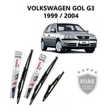 Escobillas Kit X3 Volkswagen Gol G3 Desde 1999 Hasta 2004