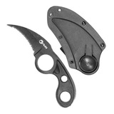 Faca Inox Raptor + Coldre Bainha Cinto Edc Camping Claw Full