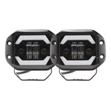 Par De Faros Led Con Lupa Para Ojos De Coches