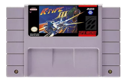 R Type 3 Juego Super Nintendo Snes