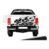 Calco Vw Amarok Skull Decoracion Calavera Porton