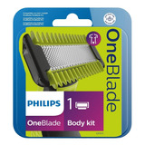 Cuchilla De Recambio Philips Oneblade Cara & Cuerpo Qp610/50