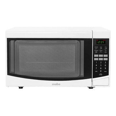 Microondas Mabe 0.7 pies cúbicos (20 L) Color Blanco - HMM70SW | Meses sin interés
