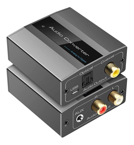 Analog To Digital Audio Converter,rca To Optical With Optica