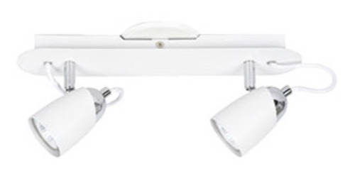 Spot / Aplique 2 Luces Konus Blanco,dicroica Led,orientable