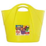 Balde Flexível Plástico Amarelo 16l Agraplast