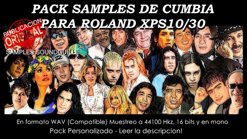 Pack Sonidos Cumbia Coleccion Para Roland Xps10/30 (samples)