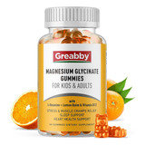 Magnesio Gomitas Glicinato Magnesio Con Vitamina B12 Greabby