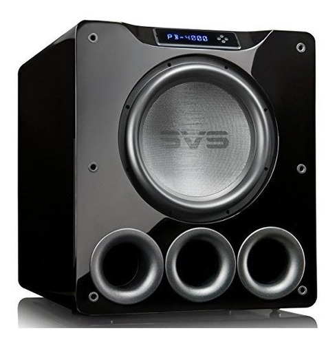 Svs Pb4000 Subwoofer Piano Gloss Black  135inch Driver 1200w