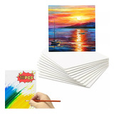 10pcs Lienzo Artístico Para Pintar Acrílico Óleo 24*30cm