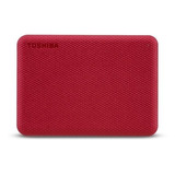 Disco Duro Externo Toshiba Canvio V10 2.5  1tb Usb 3.0 Rojo