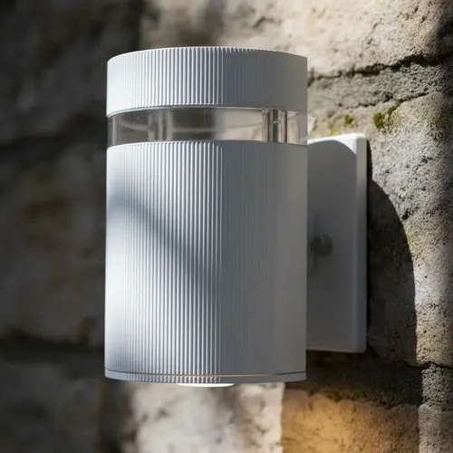 Aplique Unidireccional Exterior Aluminio Apto Led Play 1 7w