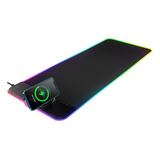 Alfombrilla De Mouse Rgb De Carga Inalámbrica De 15 W, Rgb G