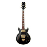 Guitarra Ibanez Ar520h Black Semi-hollow Body Cor Marrom Orientação Da Mão Destro