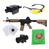 Rifle Aeg Kit Cybergun Colt M4a1 Cqb-r 6mm Negro/arena Xchwp