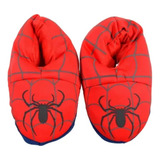 Pantufla De Peluche Spiderman Mujer Hombre Niño Abrigado