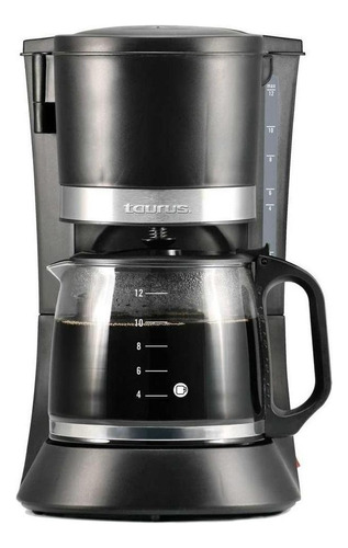 Cafetera Taurus Coffeemax 12 Semi Automática Negra De Goteo