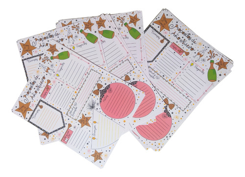 20 Hojas Decoradas Tamaño Carta Manualidades Scrapbook