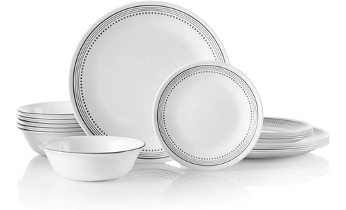 Corelle Service De 18 Piezas Para 6 Personas, Resistente A A