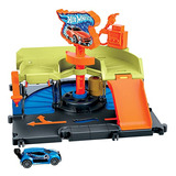 Juego De Lavado De Autos Hot Wheels City Downtown Express 1