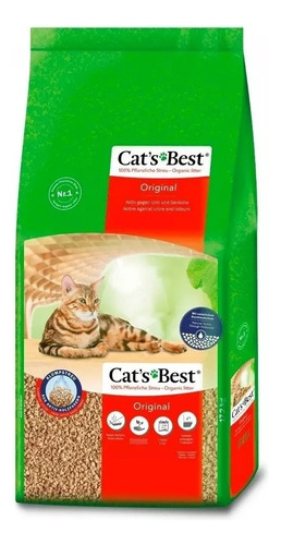 Arena Gato Cats Best Biodegradable 17.2 Kg 40 Lt