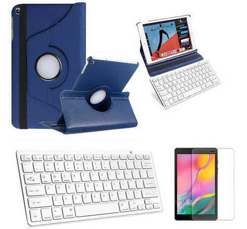 Capa/teclado/pel Para Galaxy Tab S6 Lite P615 10,4  Azul