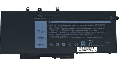 Batería Bios Gjknx  Dell Latitude E5480 E5580 E5590 E5490 