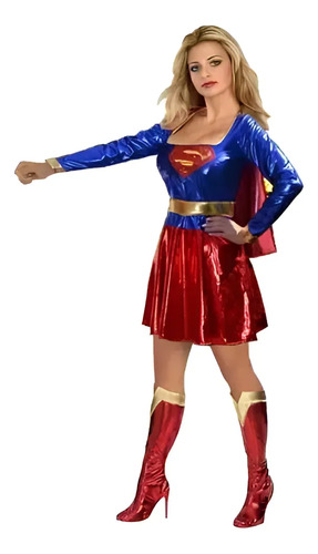 Disfraz Superchica Mujer, Supergirl, Cosplay Kara