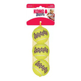 Pelota Para Perro Kong Ball Squeak Air Talla M 3 Unidades