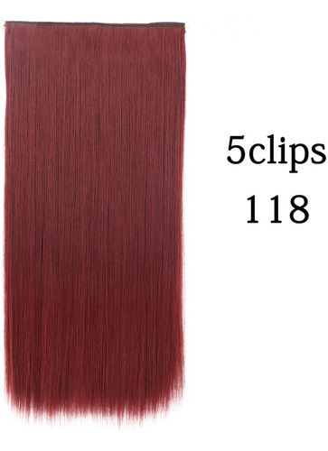 Cabelo Aplique Tic Tac Liso Idêntico Humano 70 Cm - Oferta 