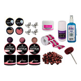 Kit Manicure Profissional Gel Po Acrilico Lixa Promoção