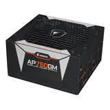 Fuente De Alimentación Aorus P750w 80plus Gold La Plata Color Negro