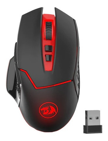 Mouse Gamer Redragon Inalambrico Wireless M690 Mirage 4k Dpi