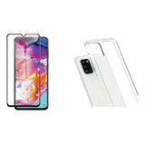 Funda Acrílico + Templado Compatibles Con Samsung A31