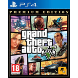 Grand Theft Auto V Premium Edition - Ps4 - Novo E Lacrado!