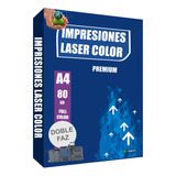 100 Impresiones Color A4 Doble Faz En El Acto