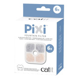 Catit Filtros Pixi Fuente Bebedera, Caja 6 Unidades