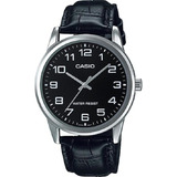 Reloj Casio Hombre Mtp-v001l Analogo Cuero 100% Original