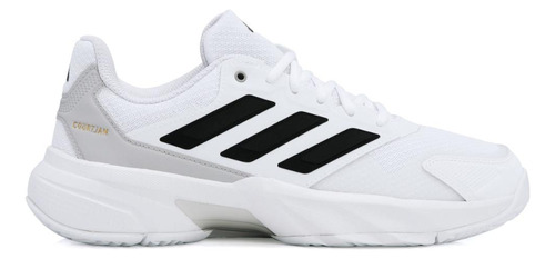 Tênis adidas Courtjam Control 3 Branco E Preto