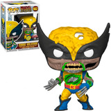 Funko Pop Marvel Zombie Wolverine Gitd Special Edition