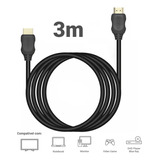 Cabo Hdmi Gold 2.0 Full Hd 3d Tv Ps3 Xbox 3 Metros