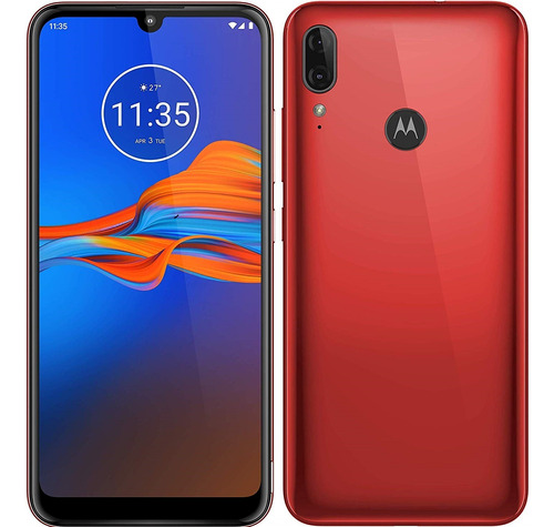  Moto E6 Plus 32 Gb  Bright Cherry 2 Gb Ram