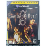 Video Juego Resident Evil Zero 0 Game Cube Nintendo Completo