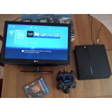 Ps4 Play Station 4 + Dos Controles (detalle )